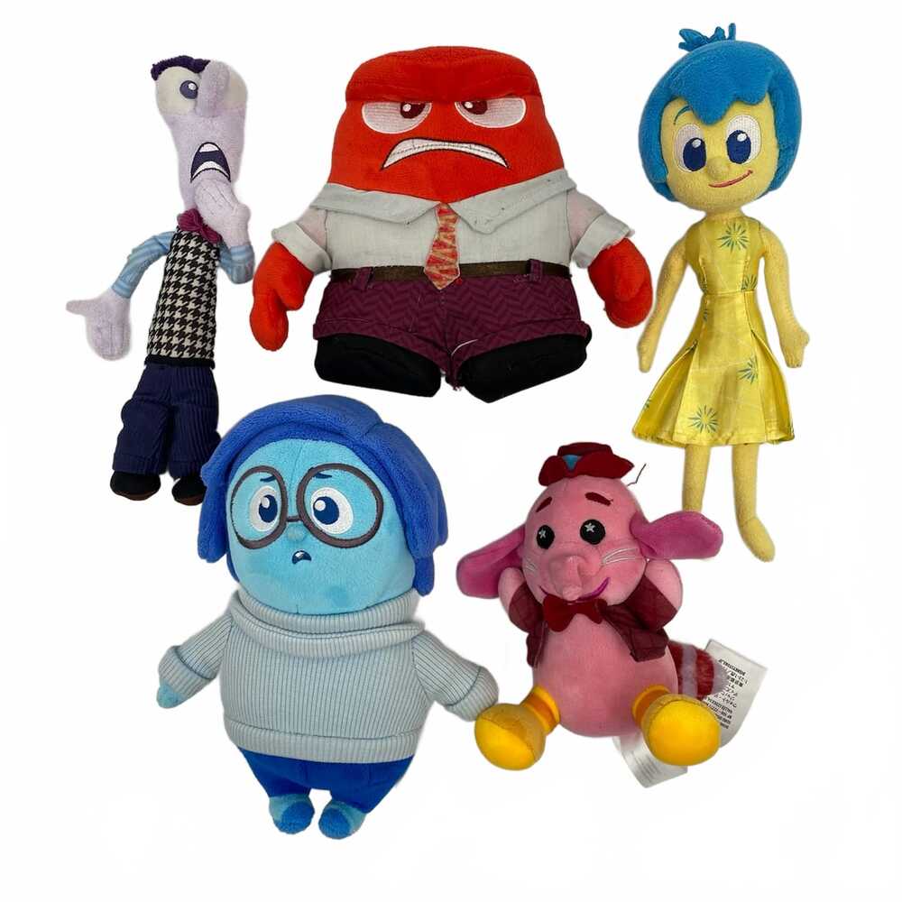 Disney Blue Inside Out 5-Piece Stuffed Animal Set | OS Girls